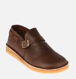 YOGI FOOTWEAR Chaussures | Chaussures Corso Buckle Monk Brown