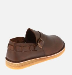 YOGI FOOTWEAR Chaussures | Chaussures Corso Buckle Monk Brown