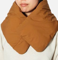 SNOW PEAK Gants Bonnets Echarpes | 2L Octa Down Neck Warmer Brown