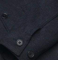 PORTUGUESE FLANNEL Chemises & Polos | Veste Labura Herring Navy