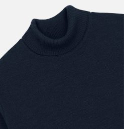 NITTO KNITWEAR Pulls & Cardigans | Pull Youri Col Roule Navy