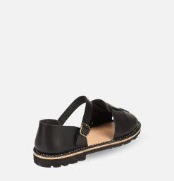 STEVE MONO Sandales | Artisanal Sandal Shoe 11 Black