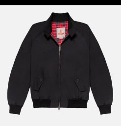 BARACUTA Blousons & Manteaux | Blouson Harrington G9 Noir