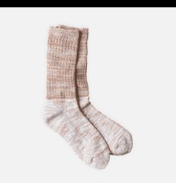 YAHAE Chaussettes | Chaussettes Pile Brown