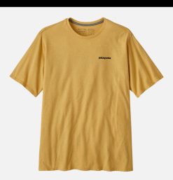 PATAGONIA T-Shirts | T-Shirt P6 Logo Yellow