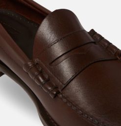 G.H. BASS Chaussures | Larson Penny Loafers Soft Chocolate Leather