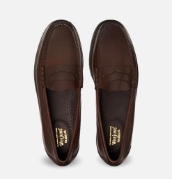 G.H. BASS Chaussures | Larson Penny Loafers Soft Chocolate Leather