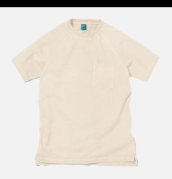 GOOD ON T-Shirts | Heavy Raglan Pocket Tee Natural