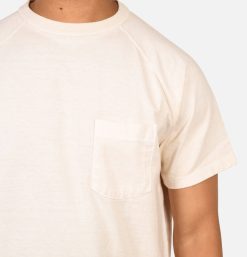 GOOD ON T-Shirts | Heavy Raglan Pocket Tee Natural