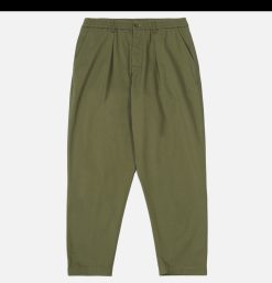 UNIVERSAL WORKS Jeans | Double Pleat Pant Light Olive