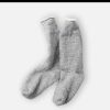 ROTOTO Chaussettes | Chaussettes Double Face Med Grey