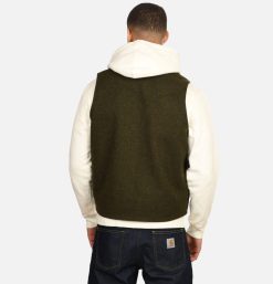 FILSON Blousons & Manteaux | Mackinaw Wool Vest Forest Green