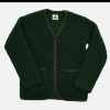 COLDBREAKER Sweats & Polaires | Zip Up Vee Cardigan Green