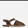 STEVE MONO Sandales | Artisanal Sandal Shoe 09 Chocolate