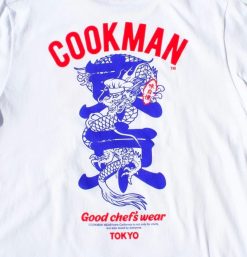 COOKMAN T-Shirts | Tee Shirt Tokyo Dragon White