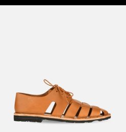 STEVE MONO Sandales | Sandales Artisanal Shoe Tobacco