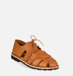 STEVE MONO Sandales | Sandales Artisanal Shoe Tobacco