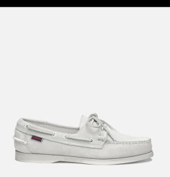 SEBAGO Autres | Chaussures Docksides White Suede