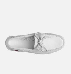 SEBAGO Autres | Chaussures Docksides White Suede