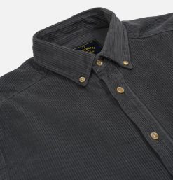 PORTUGUESE FLANNEL Chemises & Polos | Chemise Lobo Anthracite