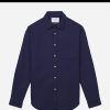 PORTUGUESE FLANNEL Chemises & Polos | Chemise Teca Navy