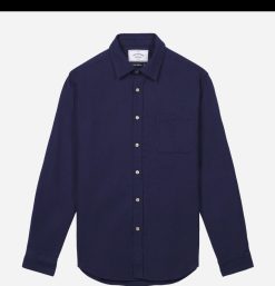 PORTUGUESE FLANNEL Chemises & Polos | Chemise Teca Navy