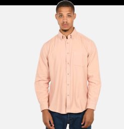 PORTUGUESE FLANNEL Chemises & Polos | Chemise Lobo Cord Old Rose