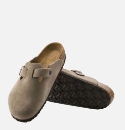 BIRKENSTOCK Sandales | Chaussures Boston Narrow Taupe