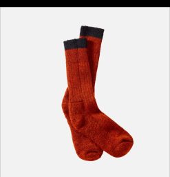 PEREGRINE Chaussettes | Chaussettes Bottes Orange