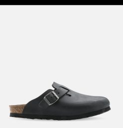 BIRKENSTOCK Sandales | Sandales Boston Narrow Wax Black