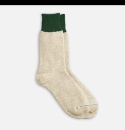 ROTOTO Chaussettes | Chaussette Double Silk Vert