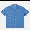 UNIVERSAL WORKS Chemises & Polos | Chemise Road Dot Blue