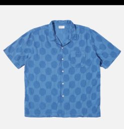 UNIVERSAL WORKS Chemises & Polos | Chemise Road Dot Blue