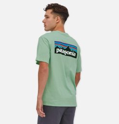 PATAGONIA T-Shirts | T-Shirt P6 Logo Tea Green