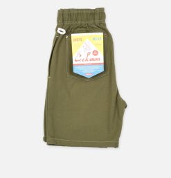 COOKMAN Shorts | Short Front Pocket Olive