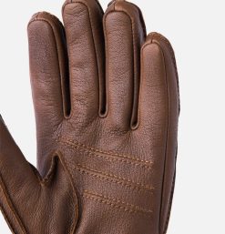 HESTRA Gants Bonnets Echarpes | Deerskin Gloves Chocolat