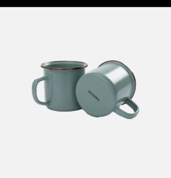 BAREBONES Outdoor | Enamel Cup Set X 2 Mint