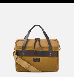 FILSON Sacs Bandouliere | Rugged Compact Briefcase Tan