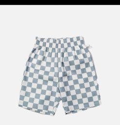 COOKMAN Shorts | Chef Short Checker Gray