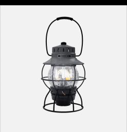 BAREBONES Outdoor | Railroad Lantern Grey