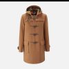 GLOVERALL Blousons & Manteaux | Veste Morris Duffle Coat Camel Buchanan