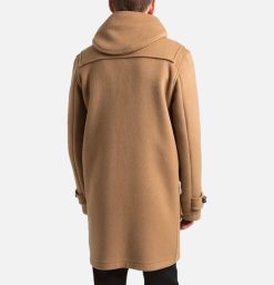 GLOVERALL Blousons & Manteaux | Veste Morris Duffle Coat Camel Buchanan