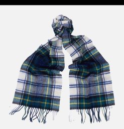 BARBOUR Gants Bonnets Echarpes | Echarpe New Check Tartan Dress Gordon