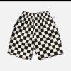 COOKMAN Shorts | Chef Short Checker Black