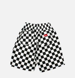 COOKMAN Shorts | Chef Short Checker Black