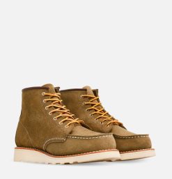 RED WING SHOES WOMEN Chaussures | 3377 - Moc Toe Femme Olive