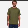 PATAGONIA T-Shirts | P6 Logo T-Shirt Wyoming Green