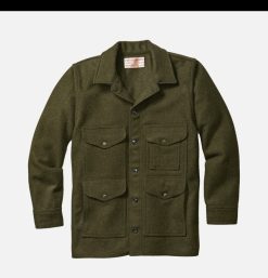 FILSON Blousons & Manteaux | Mackinaw Cruiser Forest Green