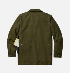 FILSON Blousons & Manteaux | Mackinaw Cruiser Forest Green