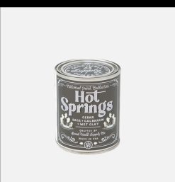 GOOD & WELL SUPPLY CO Maison | Bougie 8Oz Hot Springs